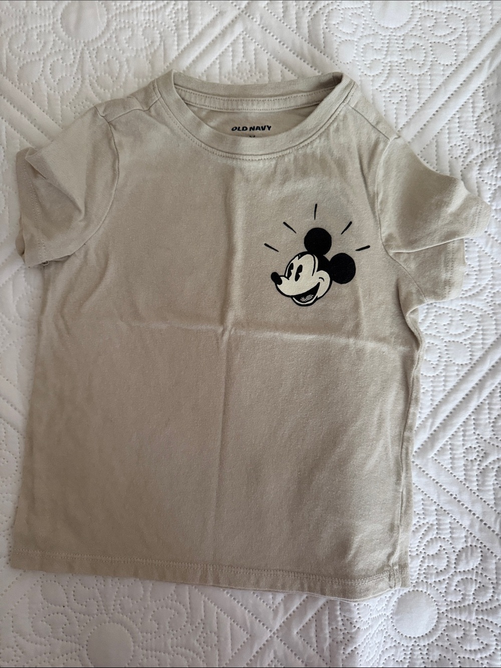 Old Navy Mickey Mouse Chest Graphic